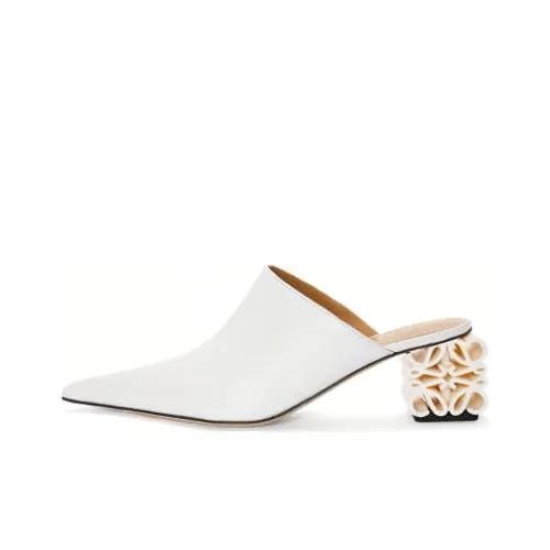 LOEWE Домашние тапочки Женские Белые