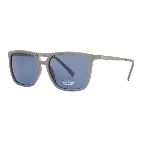 CALVIN KLEIN Пластик Aviator Солнцезащитные очки Мужские Серые