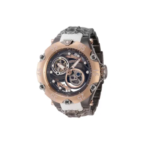 INVICTA Автоматические механические мужские часы, 54 мм, черный