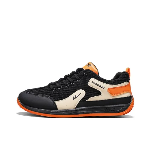 Warrior Покрытие Устойчивое к истиранию Легкий Противоскользящий Низкий Топ Повседневная обувь Мужская Черный Светлый Хаки Оранжевый