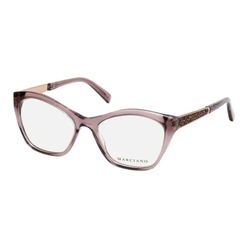 GUESS Ацетат Пластик Металл Бабочка Оправы для очков Женские Фиолетовый