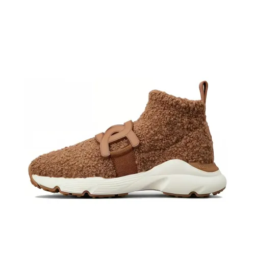 TOD'S Термический MID Топ Повседневная Обувь Женская Коричневый