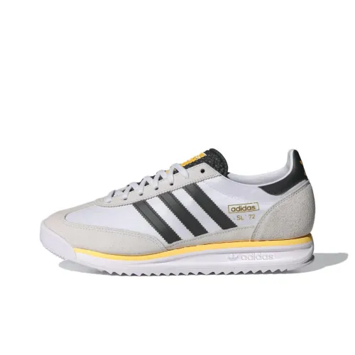 Adidas Originals SL 72 RS Slip-resistant Abrasion-resistant Low Top Casual Shoes Unisex Gray Black Adidas Originals SL 72 RS Противоскользящий устойчивый к истиранию низкий топ повседневная обувь унисекс серый черный
