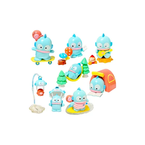 Miniso Sanrio Hangyodon Ugly Fish Коллекция Extreme Outdoor Ornament Half Fishman Mystery Boxes