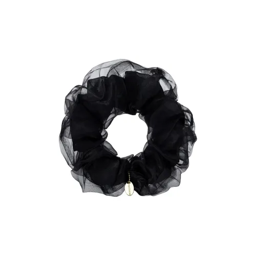 ROYALSASA Шелковый шифон Резинка для волос Женская