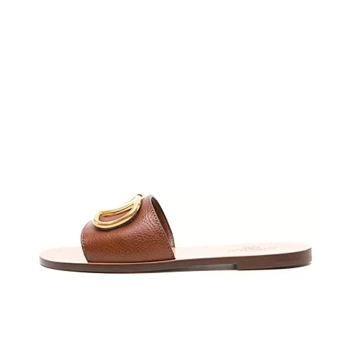 Valentino Vlogo Слипоны Женские Коричневый
