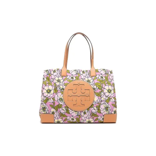 TORY BURCH Ella Полиэстер Искусственная кожа Тоут Сумка Сумка для покупок Сумка Сумка через плечо Стандартная Женская Многоцветная