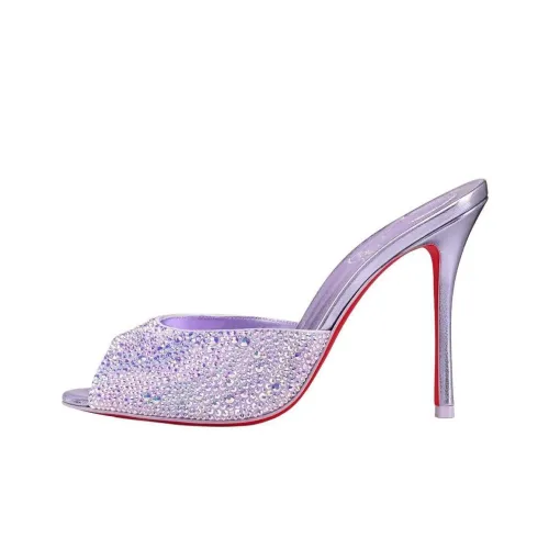 CL Слипоны Женские Фиолетовые