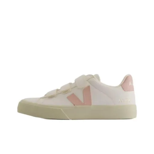 VEJA Кроссовки для скейтбординга Low Top Бело-розовые Женские