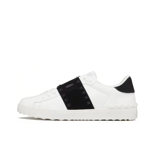 Valentino Rockrunner Скейтборд Кроссовки Низкие Черные Белые Мужские