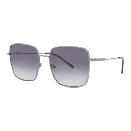 CALVIN KLEIN Металл Квадратные Солнцезащитные очки Женские Серебряные