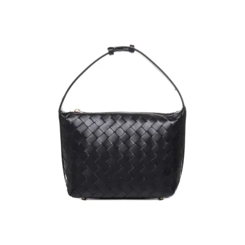 Bottega Veneta Sheepskin Сумка через плечо Мини Женская Черная