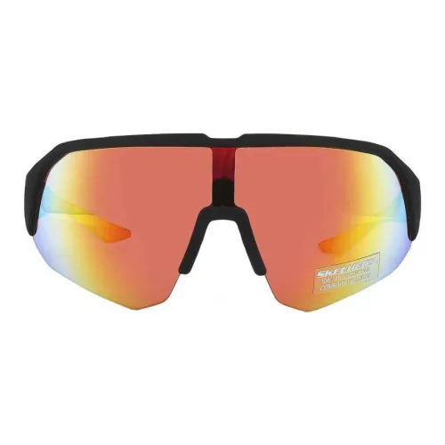 Skechers Пластик Нерегулярная форма Солнцезащитные очки Мужской Черный