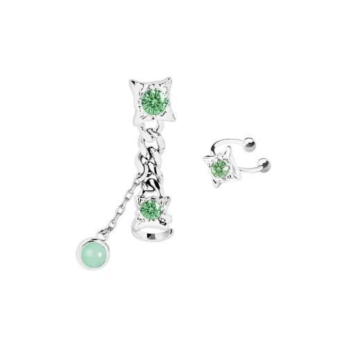 WEALTHYBOO Серьги с искусственными камнями Женские