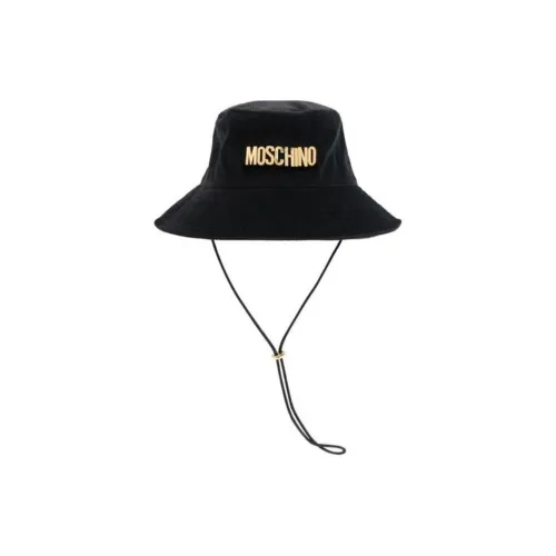 MOSCHINO Cotton Bucket Hats Женские Черный