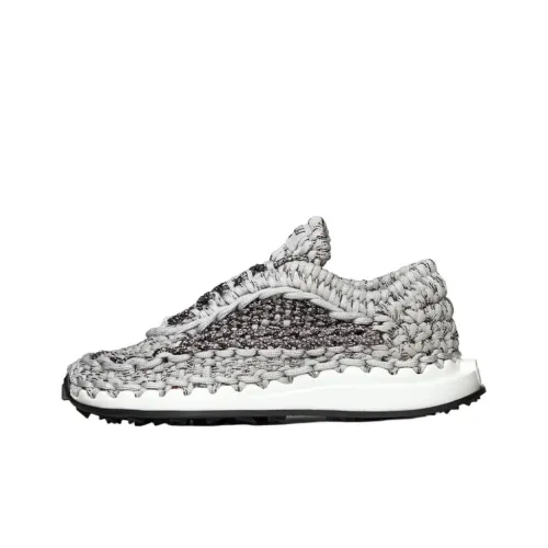 Valentino Crochet Низкий Топ Casual Женский Серый