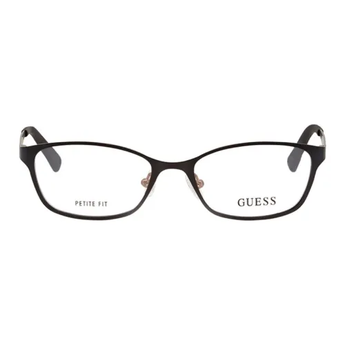 GUESS Металл Прямоугольные Оправы для очков Унисекс Черный