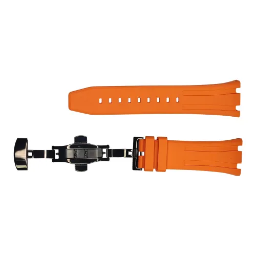 Vickit Ремень Совместимость с CASIO материал фторкаучук серия Black Buckle Collection модель 17