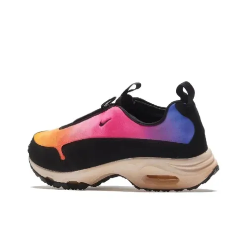 Nike Air Max Sunder Low Топ Повседневные Беговые Кроссовки Унисекс Черный Оранжевый Розовый