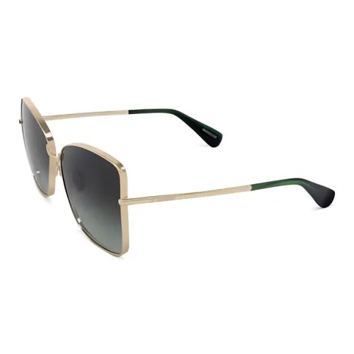 MaxMara Металл Бабочка Солнцезащитные очки Женские Золото