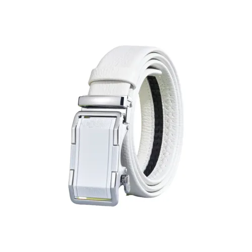 Emperor Penguin Ремень Повседневный Юность GOLF Ремень с Автоматической Застежкой Pure Телесная Коровья Кожа Ремни Мужской 4CM