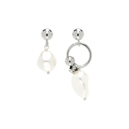 JUSTINE CLENQUET Браслет из латанию Женское серебро