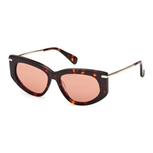 MaxMara Ацетат Кошачий глаз Солнцезащитные очки Женские Черепаховый