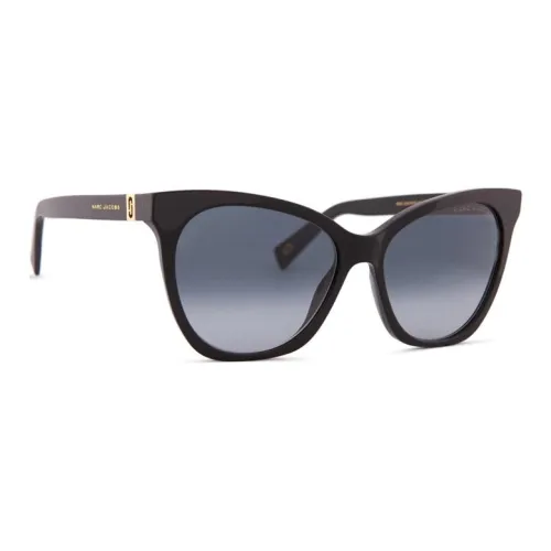 MARC JACOBS Пластик Нерегулярная форма Солнцезащитные очки Женские Черный