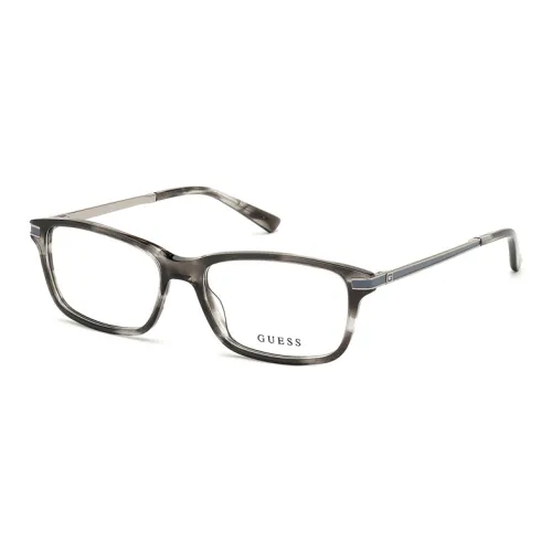 GUESS Пластик Прямоугольный Оправы для очков Мужской Серый