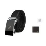 Чёрный ремень + кошелёк