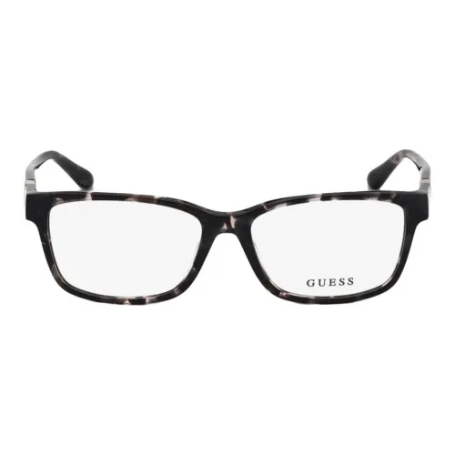 GUESS Пластик Квадратные Оправы для очков Женские Серые