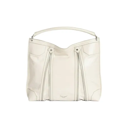 Zadig Voltaire Коровья кожа Сумка на одно плечо Женская Белая