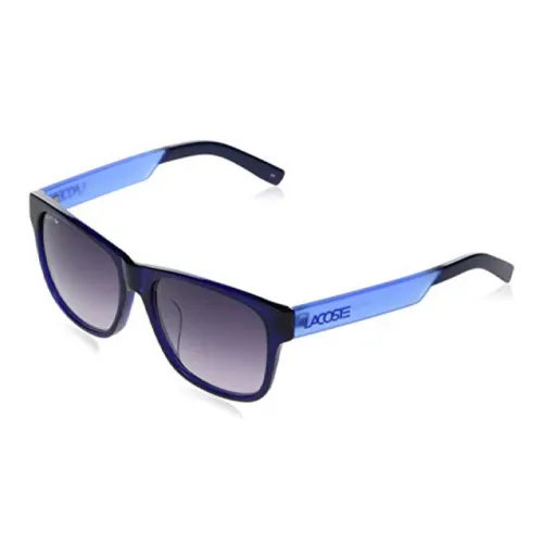 LACOSTE Пластик Прямоугольный Солнцезащитные очки Мужской Синий