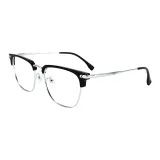 Черно-серебро-C4 с 0-Степень анти-Синий Свет линзы