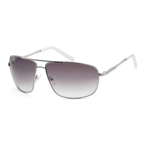 GUESS Металл Aviator Солнцезащитные очки Мужские Silver