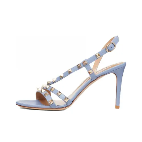 Valentino Rockstud One Ремешок Сандалии Женские Синие
