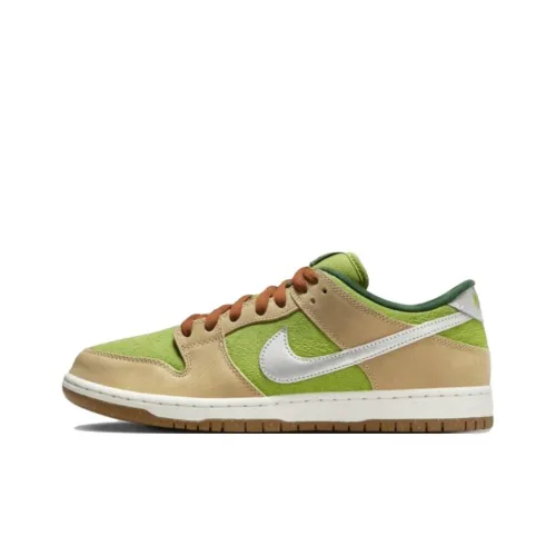 Nike Dunk SB Low Топ Скейтборд Кроссовки Унисекс Зеленый