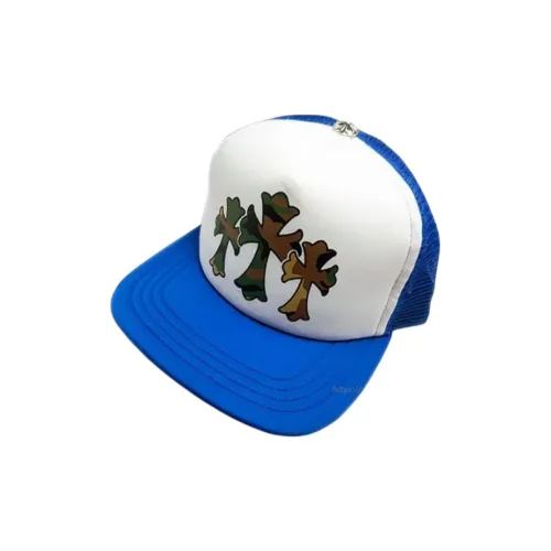 Chrome Hearts Chrome Покрытые Кепки Мужские Синие