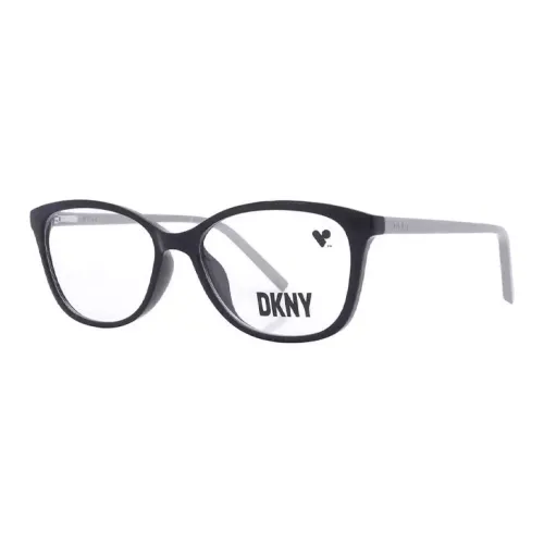 DKNY Пластик Кошачий глаз Оправы для очков Женские Черный