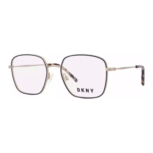 DKNY Металл Прямоугольные Оправы для очков Женские Коричневый