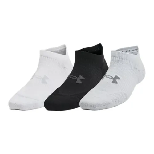 Under Armour Play Up 3 шт Черный *1 + Белый *1 + Серый *1 Женские носки