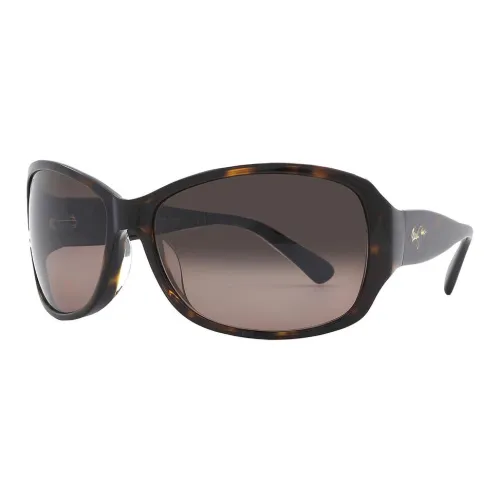 Maui Jim Ацетат Бабочка Солнцезащитные очки Женские Темный Черепаховый