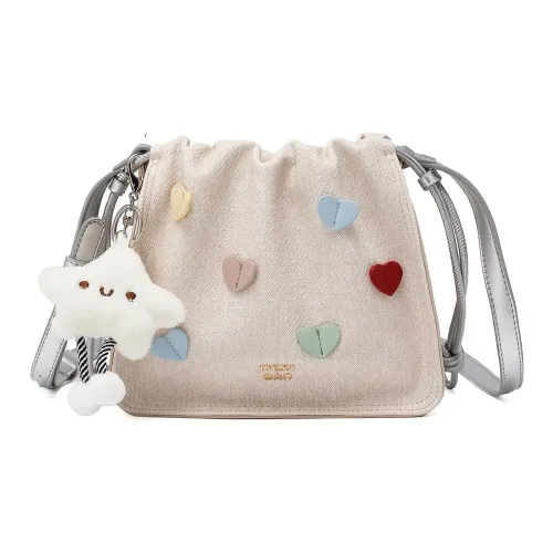 MEXICAN ПУ (полиуретан) Маленькая квадратная сумка сумка через плечо маленькая женская абрикос серебряный