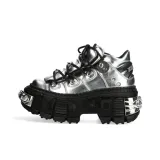 Серебристо-черный