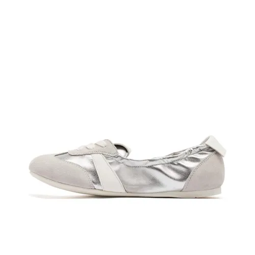 AGSDON Женские повседневные туфли 1,5 см Women's Silver