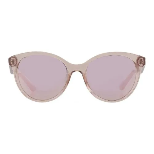 LACOSTE Пластик Круглые Солнцезащитные очки Женские Розовые