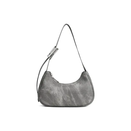 CHARLES KEITH Сумка через плечо из ткани маленькая женская темно-серый