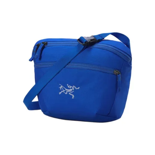 Arcteryx Mantis 2,5L Сумка через плечо Outdoor Сумка Переработанный полиэстер Ярко-голубой Унисекс