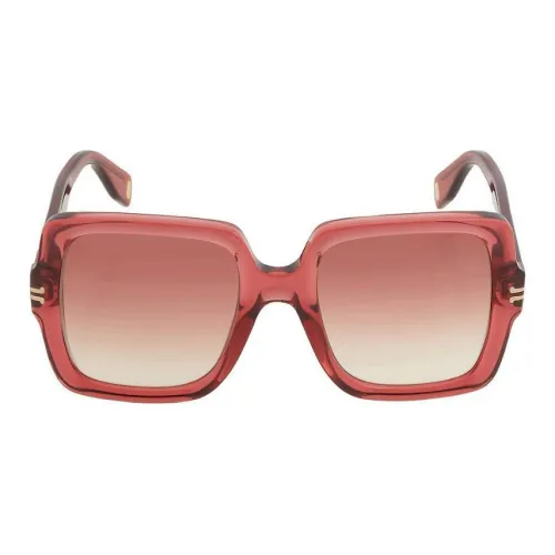 MARC JACOBS Пластик Квадратные Солнцезащитные очки Женские Красные