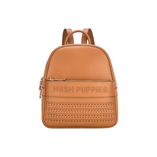Hush Puppies Рюкзак из коровьей кожи средний женский коричневый